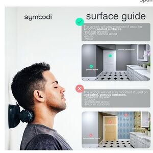 Symbodi Vertiroller Black Massage Roller